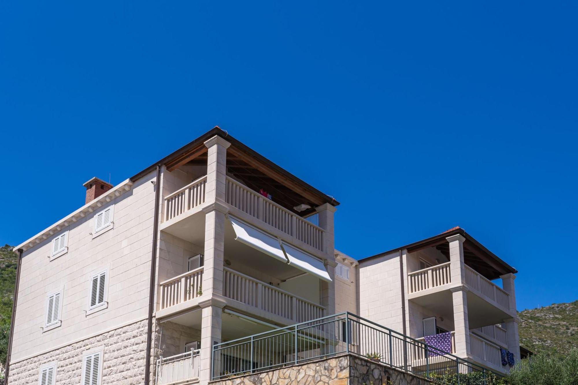 Seaview Elegance Apartment Zaton  Buitenkant foto